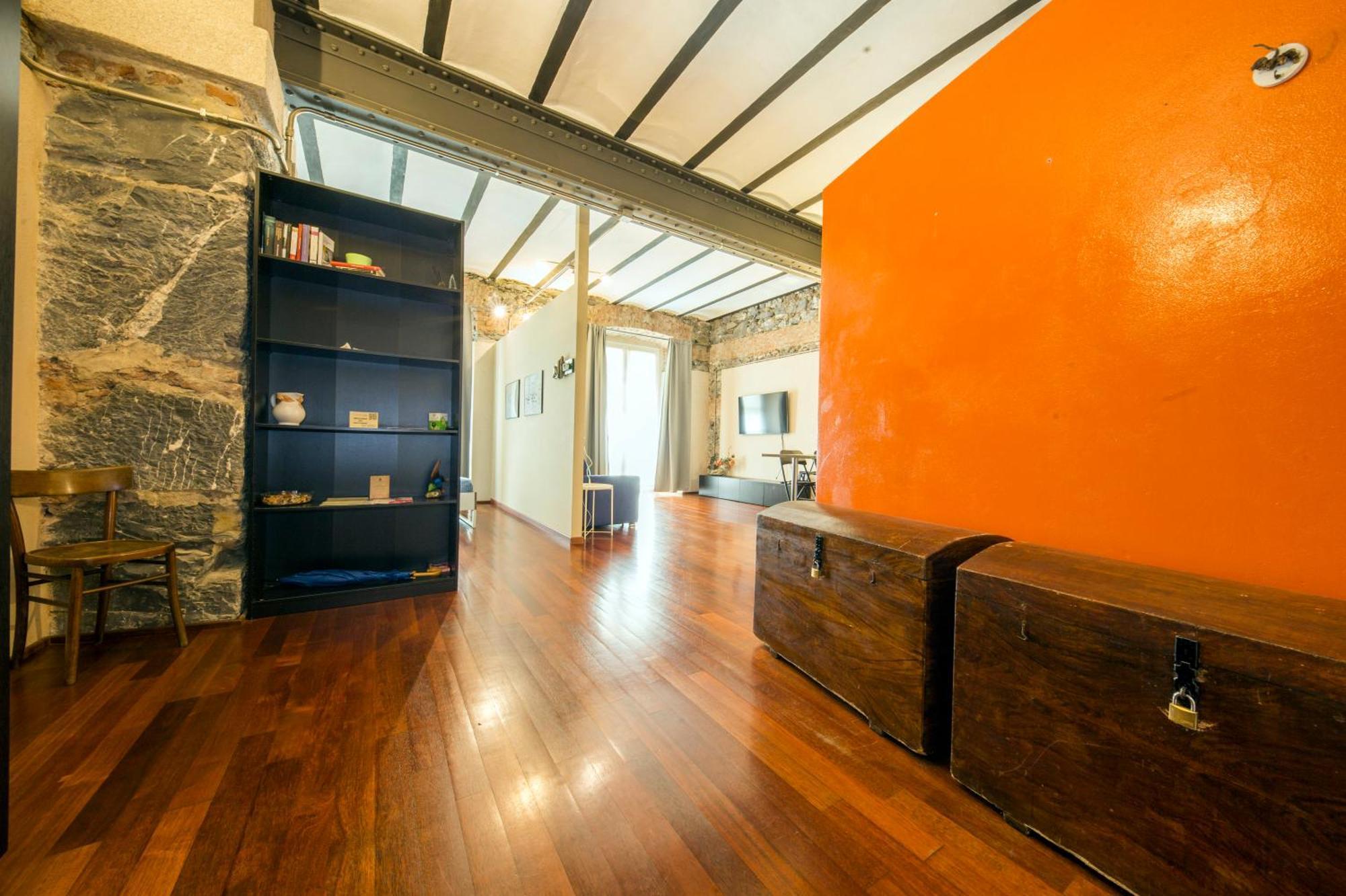 Ferienwohnung Loft Galata Genua Exterior foto
