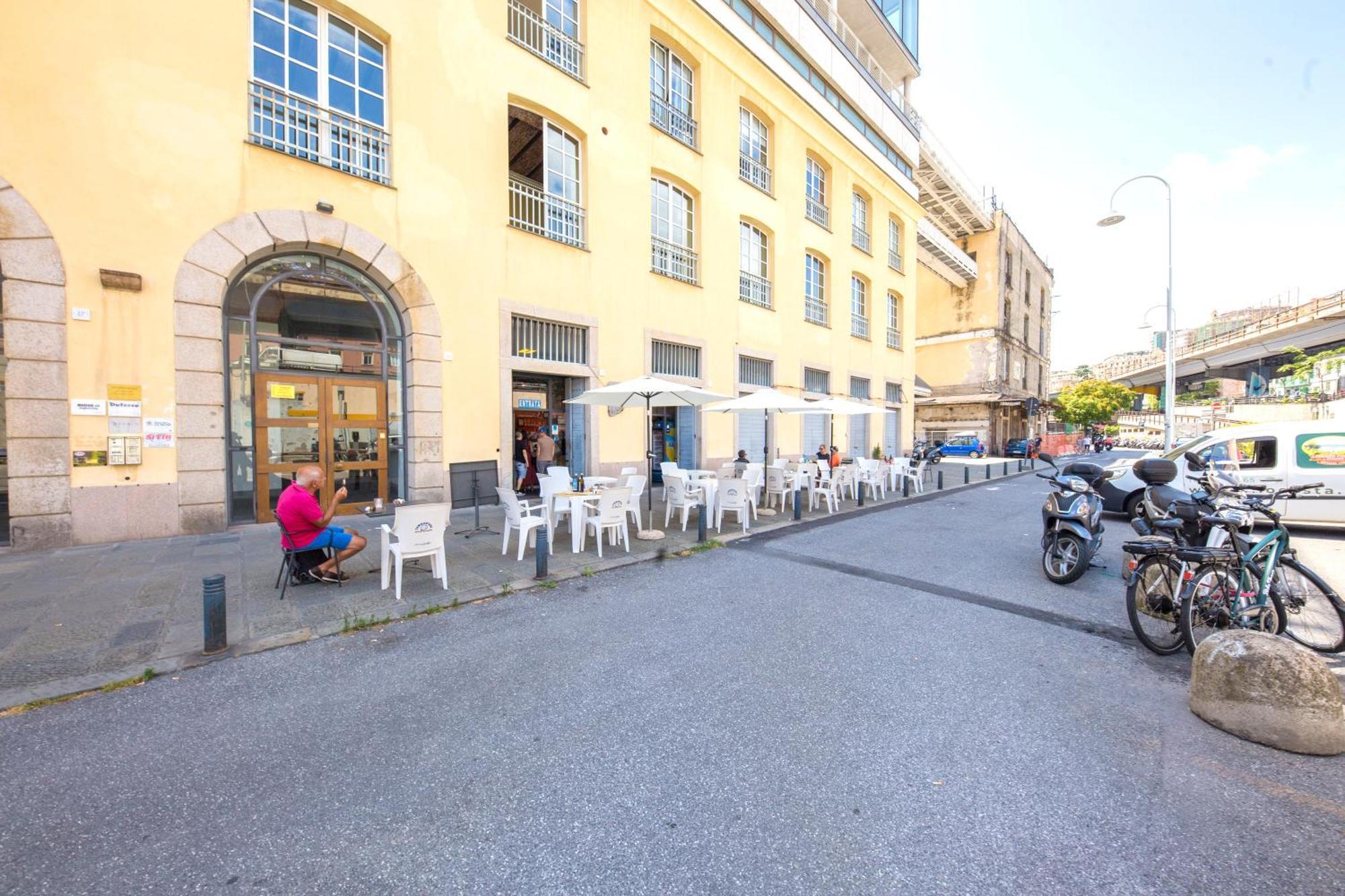 Ferienwohnung Loft Galata Genua Exterior foto